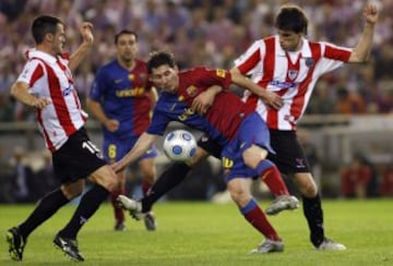 Copa del Rey 2008-2009. (13/05/09). Estadio de Mestalla. Athletic de Bilbao-Barcelona. Los azulgranas ganaron 1-4. Los goles, Toquero, Touré Yaya, Messi, Bojan y Xavi. Primer título de la era Guardiola.