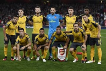 Arsenal enfrentó a Basel en la segunda jornada del Grupo A de la Champions League. Ospina y Balanta fueron titulares.