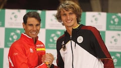 Nadal returns for Spain against Zverev-led Germany