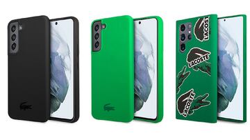 Así son las carcasas de Lacoste para el Samsung Galaxy S22 y S21 FE