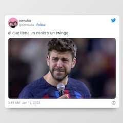 Los memes no tienen piedad con Piqué tras la ‘Music Session’ de Shakira y Bizarrap