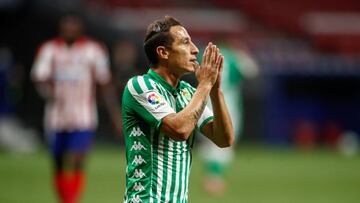 Guardado y Lainez quedaron a deber con el Real Betis