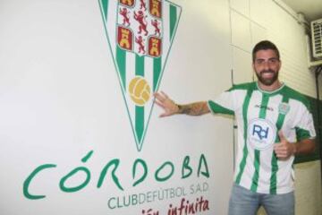 Rafa Gálvez, nuevo jugador del Córdoba. 
