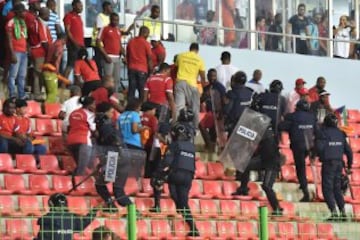 Incidentes en el partido Guinea Ecuatorial-Ghana