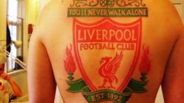 36 tatuajes de escudos de fútbol que te sorprenderán