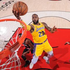 Los Lakers de LeBron rompen la racha de 16 derrotas en Portland
