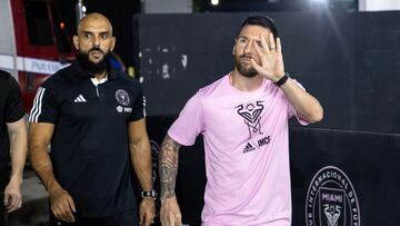 Suspenden al guardaespaldas de Messi en Leagues Cup