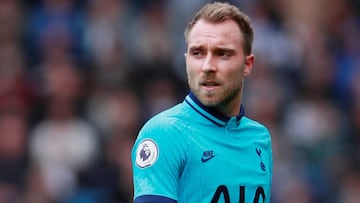 El centrocampista dan&eacute;s del Tottenham, Christian Eriksen, durante un partido.