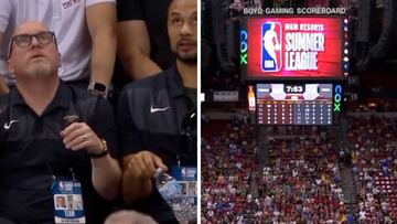 Estremece ver las imágenes: así se vivió en directo el terremoto durante el Pelicans-Knicks