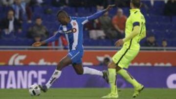 Pape Diop, jugador del Espanyol.