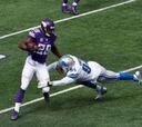 Los Vikings ganan a los Lions gracias a Peterson y su defensa