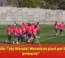 "Morata no pasó por la primaria": posiblemente estemos ante el mejor entrenamiento del año