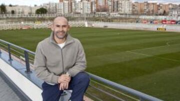 Paco Jémez, en la Ciudad Deportiva del Rayo.