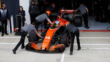 Alonso vuelve a abandonar: siete veces en nueve carreras