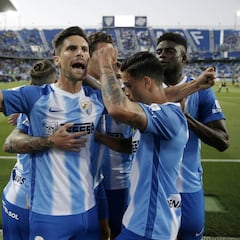 Málaga 3 - Oviedo 0: resumen, goles y resultado del partido