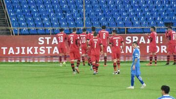 El grandioso gesto del Istiklol: celebraci¨®n de gol con recuerdo y ¨¢nimo para Espa?a