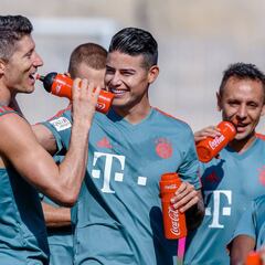 James en Doha: Últimos días antes de su regreso en Bayern