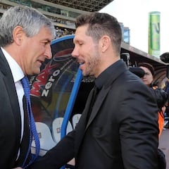 Quique Setién-Simeone: una historia llena de desencuentros