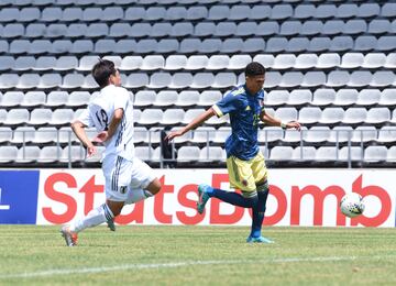 Colombia ganó 2-1 con goles de Gustavo Puerta y Jorge Cabezas. El equipo nacional hizo un gran encuentro en la última fecha del grupo C