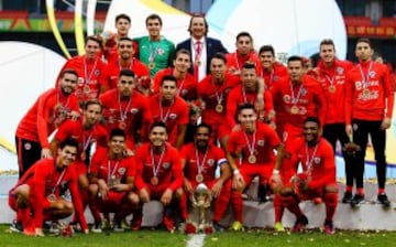 Así celebró la Roja el título de la China Cup