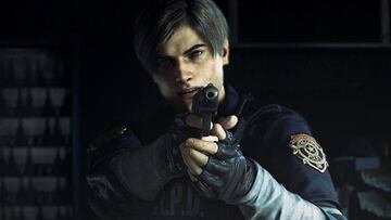 Resident Evil 2 Remake en la comisaria de Racoon City.