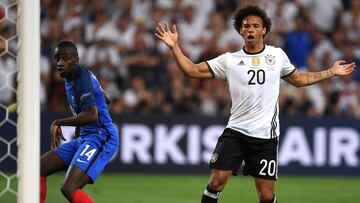 Leroy Sané con Alemania.