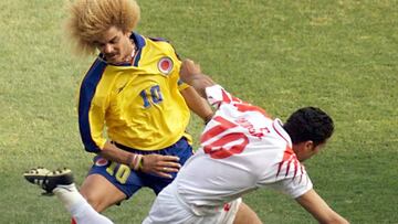 Selección Colombia ante Túnez