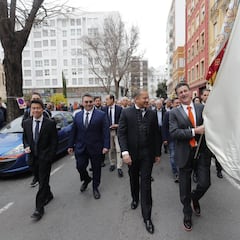 Mucha emoción en los actos del Centenario del Valencia