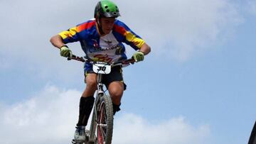 Eloi Palau, durante una competición.