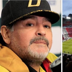 La crítica de Maradona al público español en la final de Libertadores en el Bernabéu