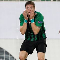 El Málaga aprieta por Yevhen Seleznyov para reforzar el ataque