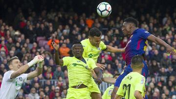 Yerry Mina podr&iacute;a salir del Barcelona para irse a la Premier League. Mira en qu&eacute; equipo encajar&iacute;a mejor 