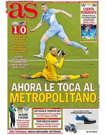 Las portadas de AS de abril