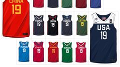 Descubre las equipaciones de la federación de baloncesto Nike y Jordan que se usarán durante la Copa Mundial de Baloncesto FIBA 2019 en China.