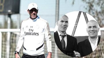 Zinedine Zidane felicita y recuerda a su hermano Farid, fallecido en verano