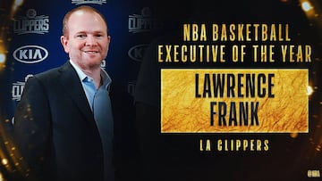 Lawrence Frank (Clippers), Ejecutivo del Año en la NBA