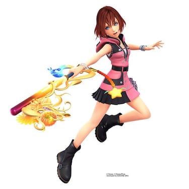 Nuevas ilustraciones de Kairi, coprotagonista de Kingdom Hearts 3