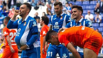 Sergio García celebra un gol.