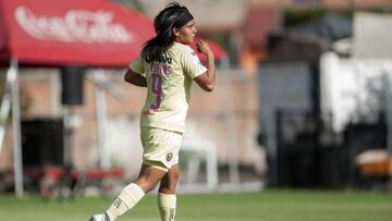 Las Águilas ganan su sexto Clásico Joven y Lucero Cuevas tiene un buen partido, con asistencia y gol incluidos; Betzy Cuevas hace su 6° gol del campeonato.