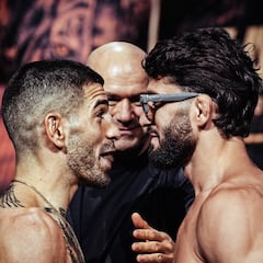 Topuria y Tsarukyan se cruzan en Qatar y ni se miran