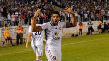 REVELACIÓN. Jona lleva seis jornadas consecutivas marcando goles con el Real Jaén.