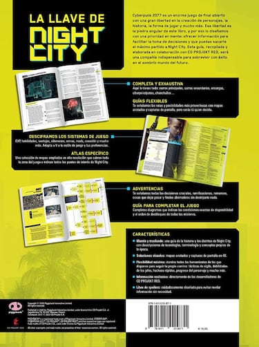 Cyberpunk 2077: así es la guía oficial de 464 páginas en español