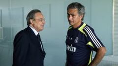 Florentino Pérez da la cara y saldrá en defensa de Mourinho