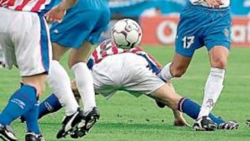 <b>EL ÚLTIMO GRAN HÉROE EN SEGUNDA. </b>Cani fue uno de los principales artífices del último ascenso del Real Zaragoza en la temporada 2002-03.