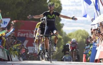 Alejandro Valverde ha sido el ganador de la etapa.