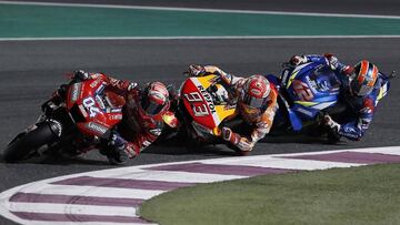 Dovizioso, Márquez y Rins volverán a la pelea en Argentina.