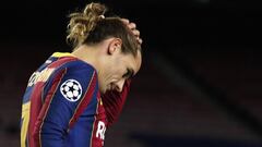 Griezmann explota: "Falta de actitud, de ganas... Todo mal"