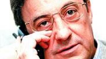 CONFÍA EN LA VICTORIA. Florentino Pérez está seguro de que los suyos se llevarán la victoria.