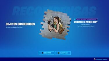 Fortnite: mapa Misterio en la Mansión Croft de Tomb Raider ya disponible