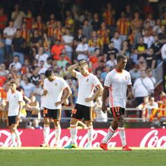 Peor arranque del Valencia en Liga de las últimas 17 campañas